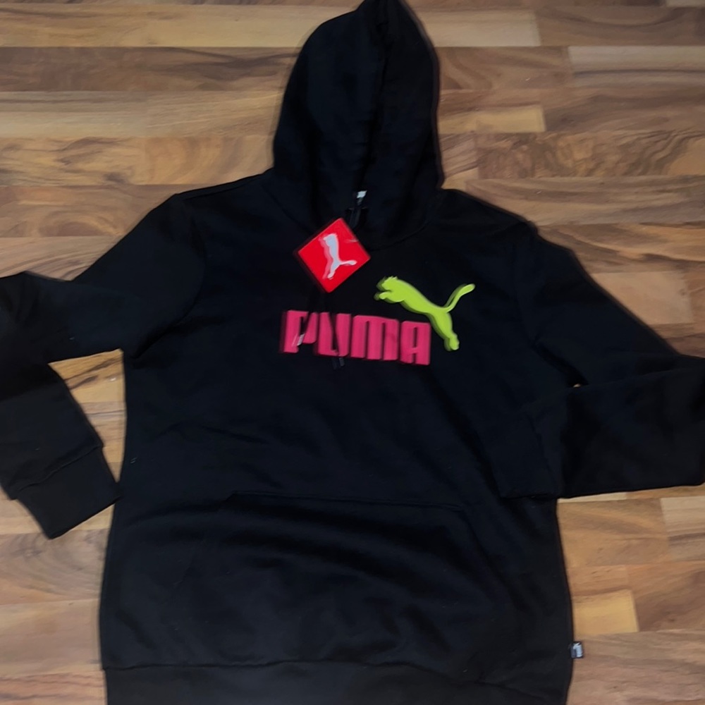 New Puma Ess Logo Hoodie